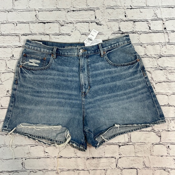 American Eagle Outfitters Pants - NWT American Eagle Highest Rise 90's Boyfriend Short Denim Size 18